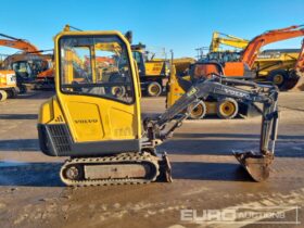 Volvo EC15B XR Mini Excavators For Auction: Leeds – 5th, 6th, 7th & 8th March 2025 @ 8:00am full