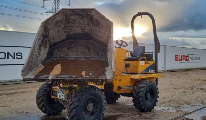 2010 Thwaites 3 Ton Site Dumpers For Auction: Leeds – 5th, 6th, 7th & 8th March 2025 @ 8:00am full