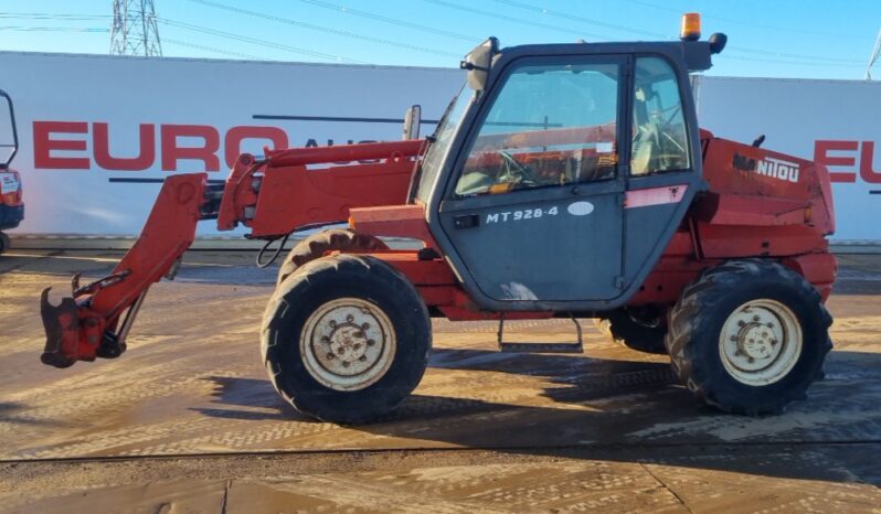 Manitou MT928-4 Telehandlers For Auction: Leeds – 5th, 6th, 7th & 8th March 2025 @ 8:00am full