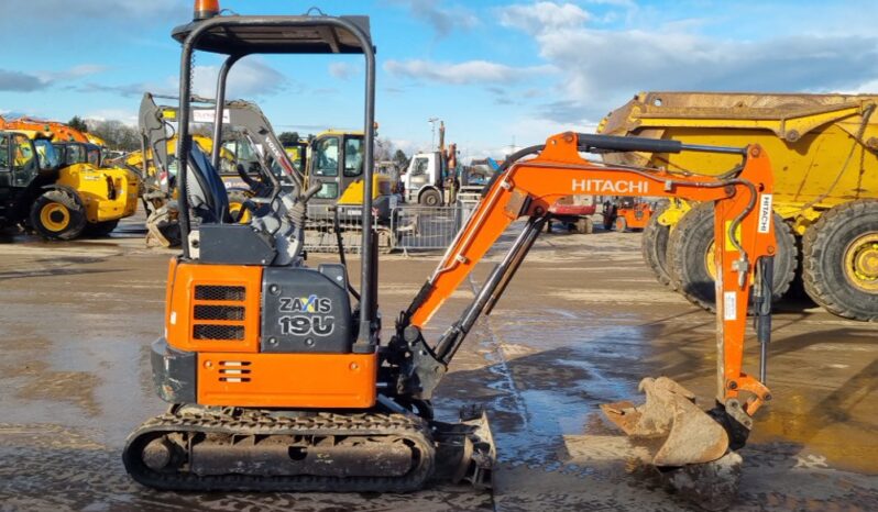 2018 Hitachi ZX19U-5A YR Mini Excavators For Auction: Leeds – 5th, 6th, 7th & 8th March 2025 @ 8:00am full