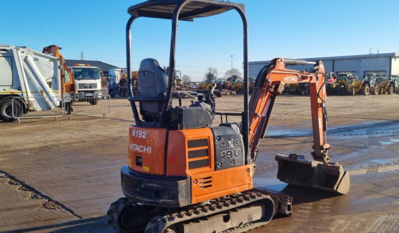 2018 Hitachi ZX19U-5A YR Mini Excavators For Auction: Leeds – 5th, 6th, 7th & 8th March 2025 @ 8:00am full