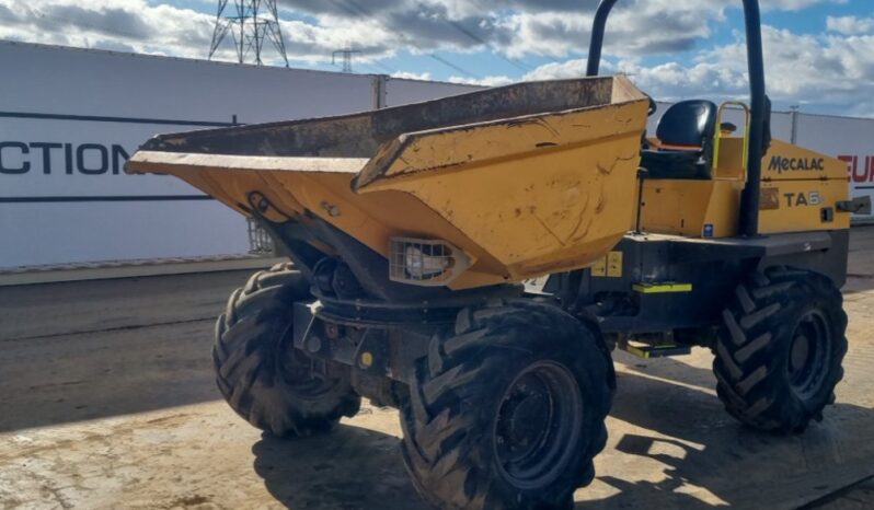 2021 Mecalac TA6S Site Dumpers For Auction: Leeds – 5th, 6th, 7th & 8th March 2025 @ 8:00am