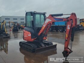 2017 Kubota U27-4 Mini Excavators For Auction: Leeds – 5th, 6th, 7th & 8th March 2025 @ 8:00am full