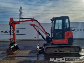 2015 Kubota U48-4 Mini Excavators For Auction: Leeds – 5th, 6th, 7th & 8th March 2025 @ 8:00am full