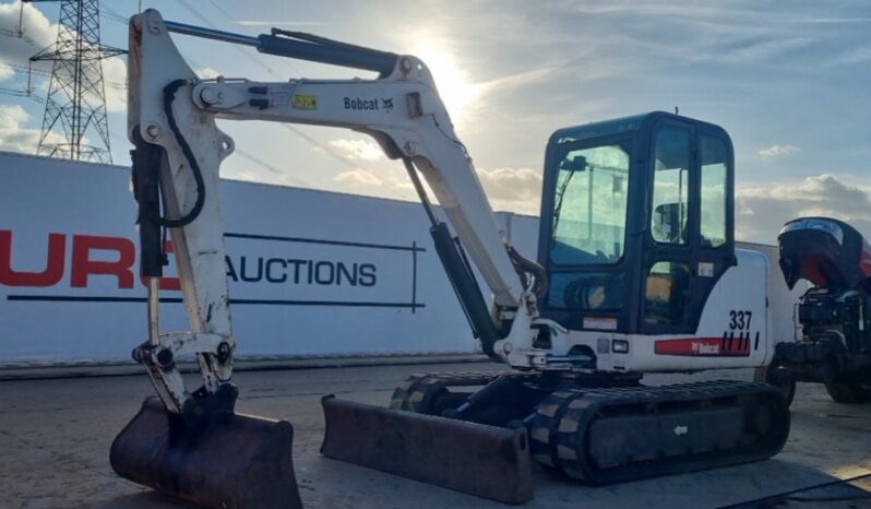 Bobcat 337 D Mini Excavators For Auction: Leeds – 5th, 6th, 7th & 8th March 2025 @ 8:00am