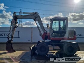 2010 Takeuchi TB175W Wheeled Excavators For Auction: Leeds – 5th, 6th, 7th & 8th March 2025 @ 8:00am full