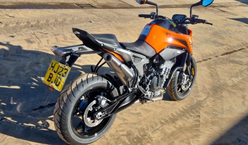 Unused KTM 790 DUKE L23 Motor Cycle For Auction: Leeds – 5th, 6th, 7th & 8th March 2025 @ 8:00am full