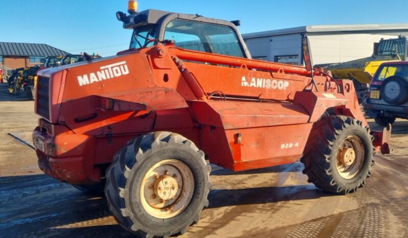 Manitou MT928-4 Telehandlers For Auction: Leeds – 5th, 6th, 7th & 8th March 2025 @ 8:00am full