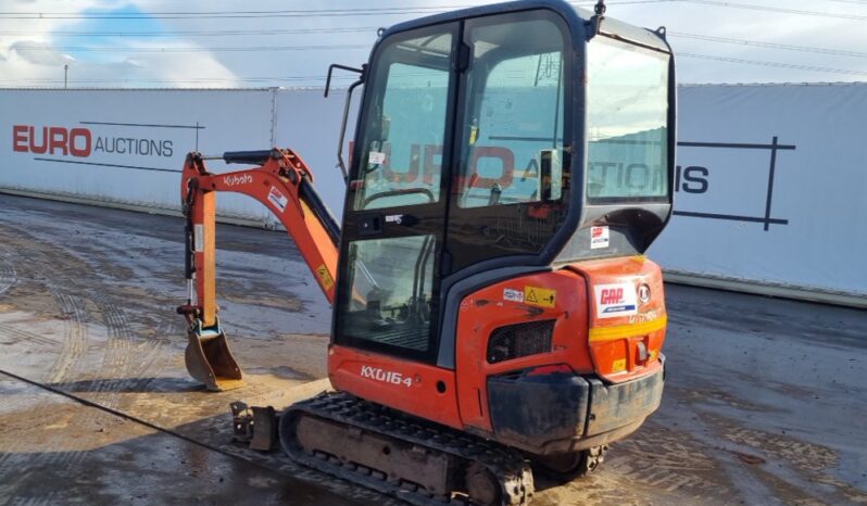 2017 Kubota KX016-4 Mini Excavators For Auction: Leeds – 5th, 6th, 7th & 8th March 2025 @ 8:00am full