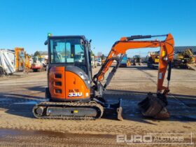 2023 Hitachi ZX33U-6 CLR Mini Excavators For Auction: Leeds – 5th, 6th, 7th & 8th March 2025 @ 8:00am full