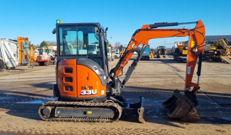 2023 Hitachi ZX33U-6 CLR Mini Excavators For Auction: Leeds – 5th, 6th, 7th & 8th March 2025 @ 8:00am full