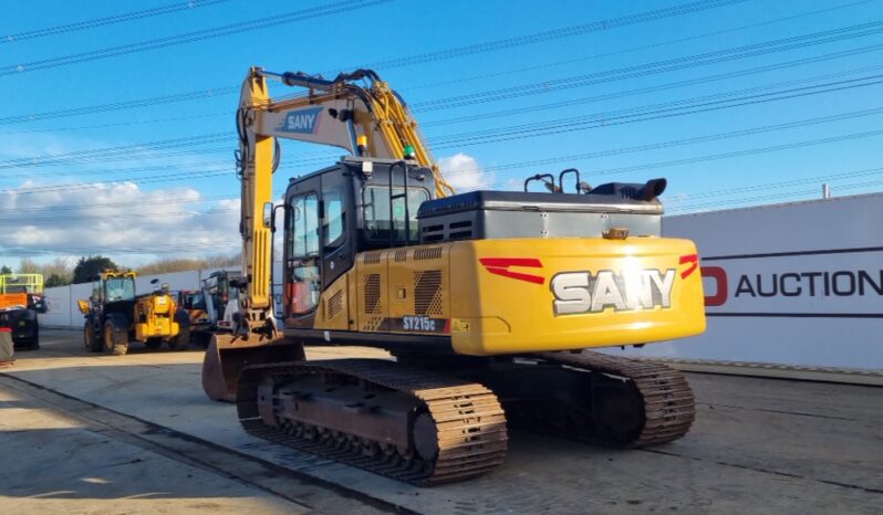 2020 Sany SY215C 20 Ton+ Excavators For Auction: Leeds – 5th, 6th, 7th & 8th March 2025 @ 8:00am full