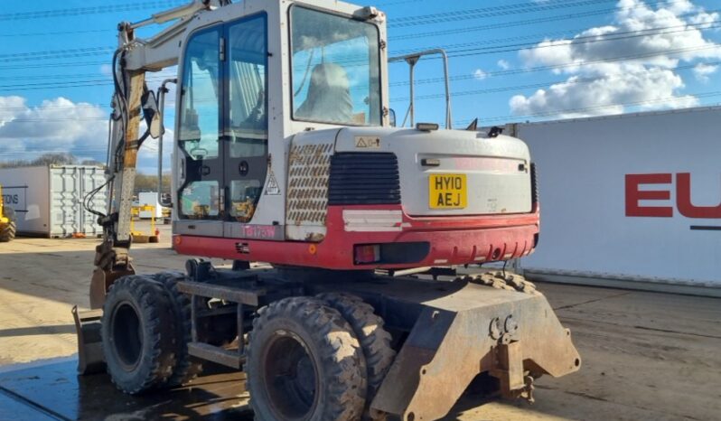 2010 Takeuchi TB175W Wheeled Excavators For Auction: Leeds – 5th, 6th, 7th & 8th March 2025 @ 8:00am full