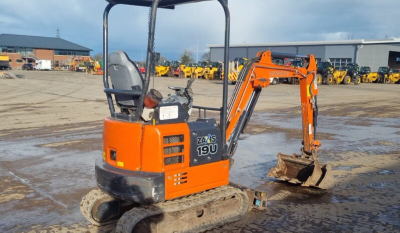 2018 Hitachi ZX19U-5A YR Mini Excavators For Auction: Leeds – 5th, 6th, 7th & 8th March 2025 @ 8:00am full