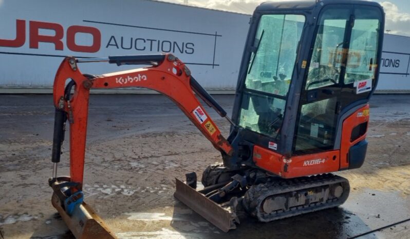 2017 Kubota KX016-4 Mini Excavators For Auction: Leeds – 5th, 6th, 7th & 8th March 2025 @ 8:00am