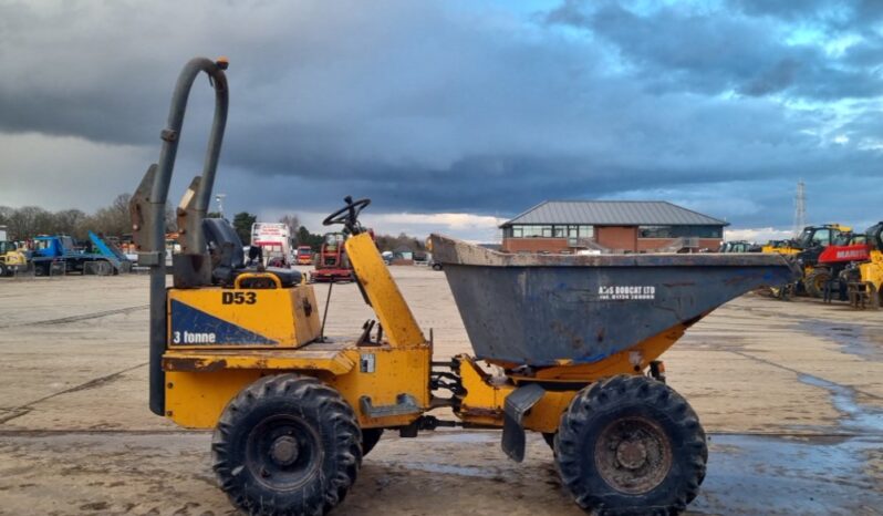 2010 Thwaites 3 Ton Site Dumpers For Auction: Leeds – 5th, 6th, 7th & 8th March 2025 @ 8:00am full