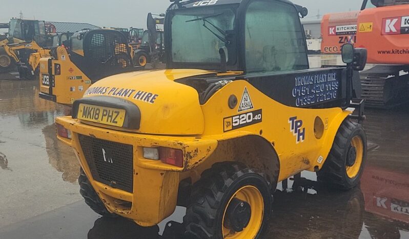 2018 JCB 520-40 Telehandlers For Auction: Leeds – 5th, 6th, 7th & 8th March 2025 @ 8:00am full