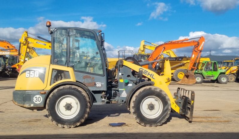 2017 Gehl 650 Wheeled Loaders For Auction: Leeds – 5th, 6th, 7th & 8th March 2025 @ 8:00am full