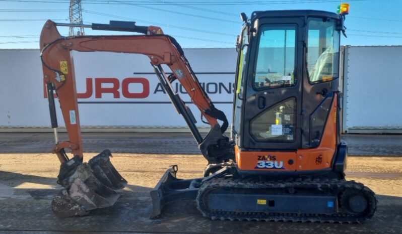 2023 Hitachi ZX33U-6 CLR Mini Excavators For Auction: Leeds – 5th, 6th, 7th & 8th March 2025 @ 8:00am full