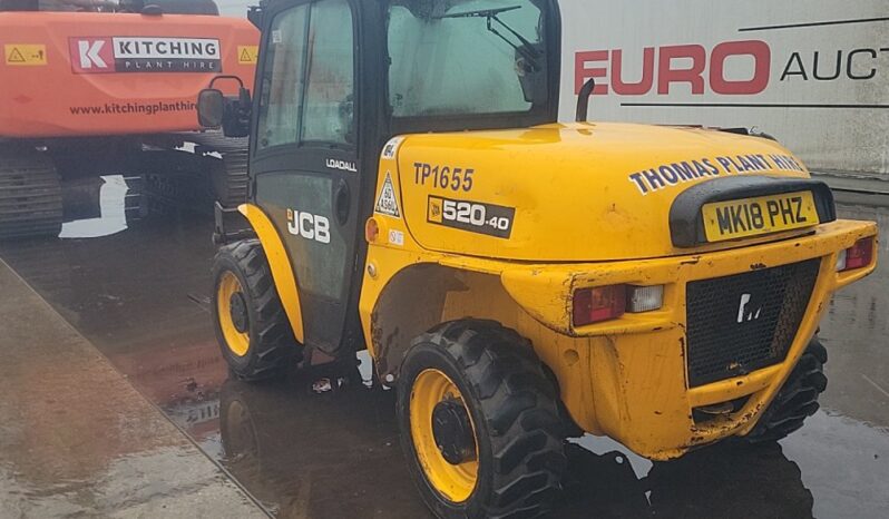 2018 JCB 520-40 Telehandlers For Auction: Leeds – 5th, 6th, 7th & 8th March 2025 @ 8:00am full