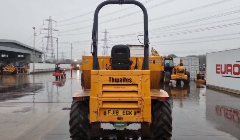 2018 Thwaites 6 Ton Site Dumpers For Auction: Leeds – 5th, 6th, 7th & 8th March 2025 @ 8:00am full