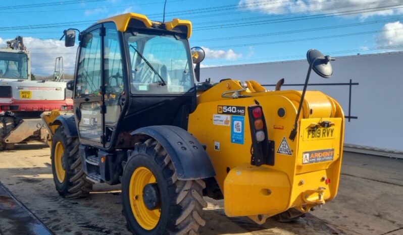 2019 JCB 540-140 Hi Viz Telehandlers For Auction: Leeds – 5th, 6th, 7th & 8th March 2025 @ 8:00am full