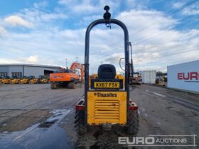 2017 Thwaites 3 Ton Swivel Skip Site Dumpers For Auction: Leeds – 5th, 6th, 7th & 8th March 2025 @ 8:00am full