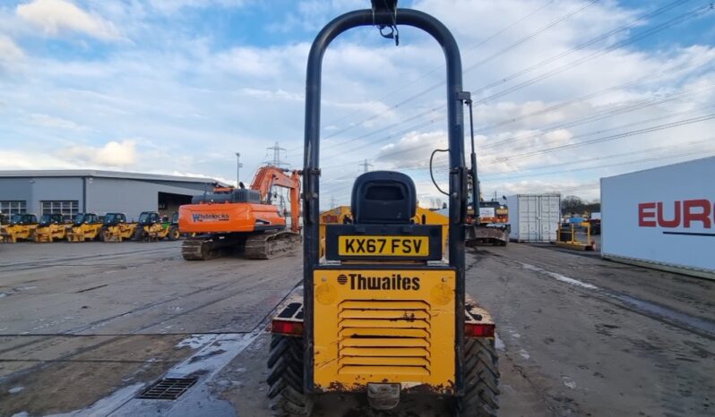 2017 Thwaites 3 Ton Swivel Skip Site Dumpers For Auction: Leeds – 5th, 6th, 7th & 8th March 2025 @ 8:00am full