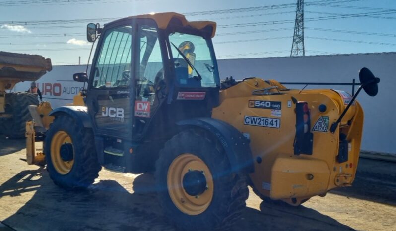 2020 JCB 540-140 Hi Viz Telehandlers For Auction: Leeds – 5th, 6th, 7th & 8th March 2025 @ 8:00am full