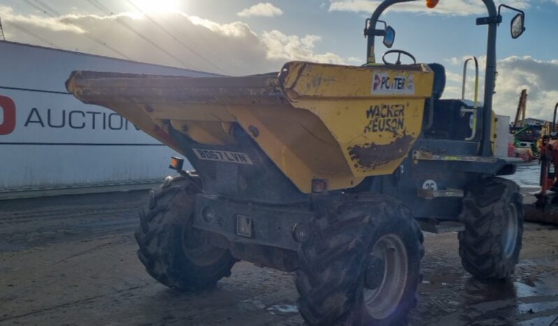 2017 Wacker Neuson DW60 Site Dumpers For Auction: Leeds – 5th, 6th, 7th & 8th March 2025 @ 8:00am