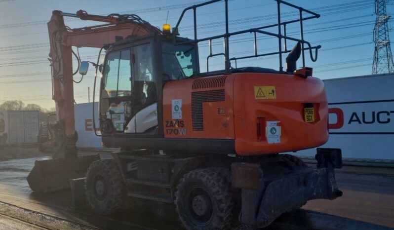 2016 Hitachi ZX170W-5B Wheeled Excavators For Auction: Leeds – 5th, 6th, 7th & 8th March 2025 @ 8:00am full