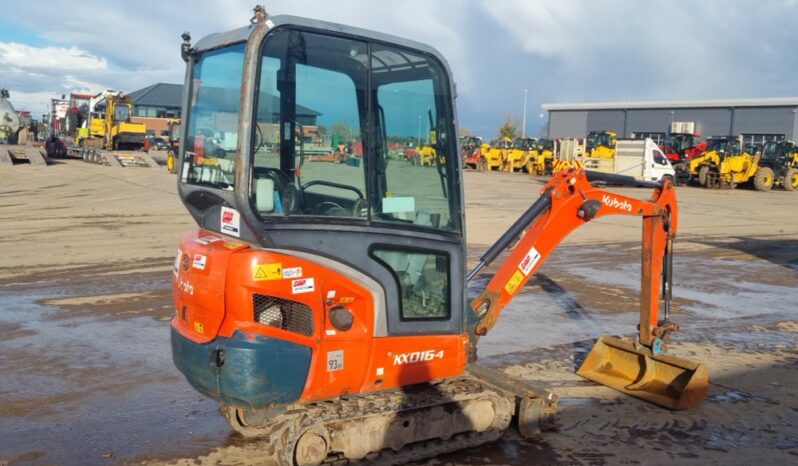 2017 Kubota KX016-4 Mini Excavators For Auction: Leeds – 5th, 6th, 7th & 8th March 2025 @ 8:00am full