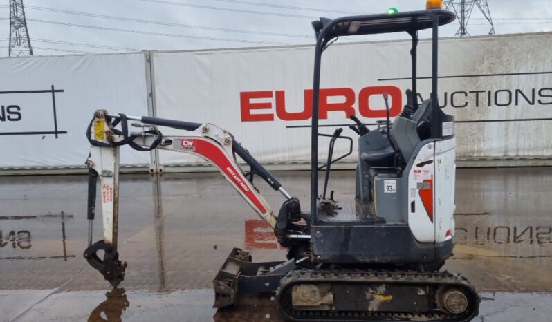 2021 Bobcat E17Z Mini Excavators For Auction: Leeds – 5th, 6th, 7th & 8th March 2025 @ 8:00am full