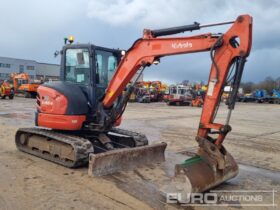 2016 Kubota U48-4 Mini Excavators For Auction: Leeds – 5th, 6th, 7th & 8th March 2025 @ 8:00am full