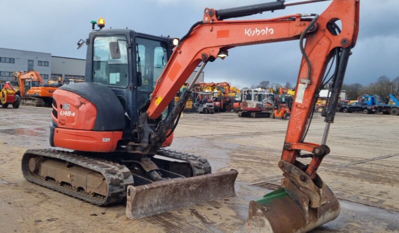 2016 Kubota U48-4 Mini Excavators For Auction: Leeds – 5th, 6th, 7th & 8th March 2025 @ 8:00am full