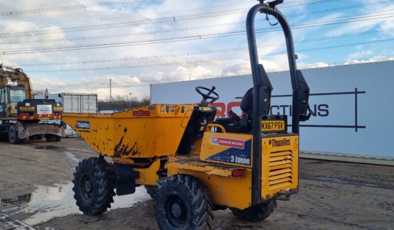 2017 Thwaites 3 Ton Swivel Skip Site Dumpers For Auction: Leeds – 5th, 6th, 7th & 8th March 2025 @ 8:00am full