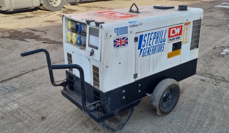 Stephill SSD10000S Generators For Auction: Leeds – 5th, 6th, 7th & 8th March 2025 @ 8:00am full