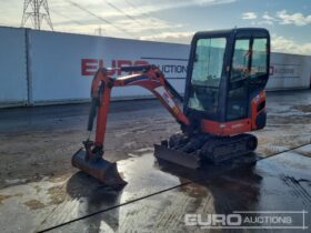 2017 Kubota KX016-4 Mini Excavators For Auction: Leeds – 5th, 6th, 7th & 8th March 2025 @ 8:00am