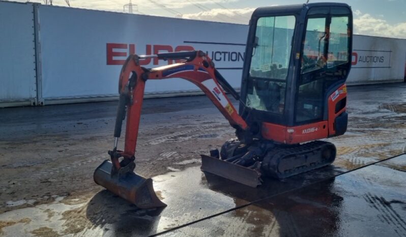 2017 Kubota KX016-4 Mini Excavators For Auction: Leeds – 5th, 6th, 7th & 8th March 2025 @ 8:00am