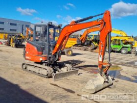 2015 Kubota KX101-3A3 Mini Excavators For Auction: Leeds – 5th, 6th, 7th & 8th March 2025 @ 8:00am full