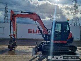 2016 Kubota KX080-4 6 Ton+ Excavators For Auction: Leeds – 5th, 6th, 7th & 8th March 2025 @ 8:00am full