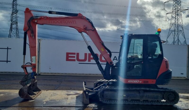 2016 Kubota KX080-4 6 Ton+ Excavators For Auction: Leeds – 5th, 6th, 7th & 8th March 2025 @ 8:00am full