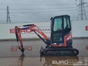 2017 Kubota U27-4 Mini Excavators For Auction: Leeds – 5th, 6th, 7th & 8th March 2025 @ 8:00am full