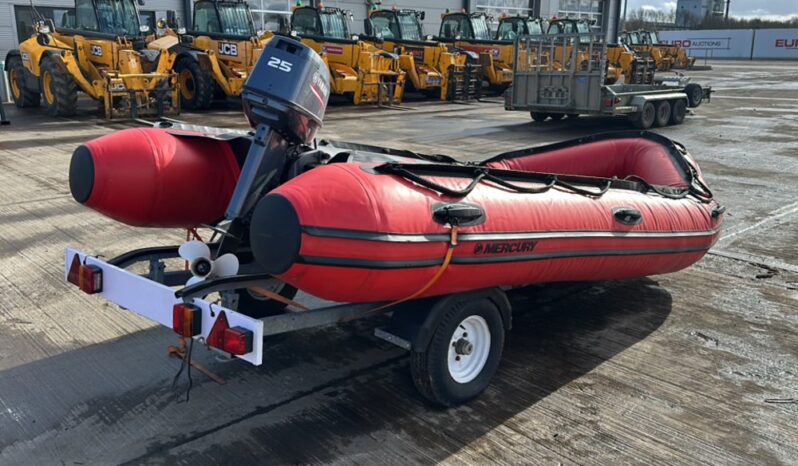 Mercury Rigid Inflatable Boat, Yamaha Engine, Single Axle Trailer Boats For Auction: Leeds – 5th, 6th, 7th & 8th March 2025 @ 8:00am full