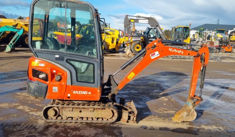 2017 Kubota KX016-4 Mini Excavators For Auction: Leeds – 5th, 6th, 7th & 8th March 2025 @ 8:00am full