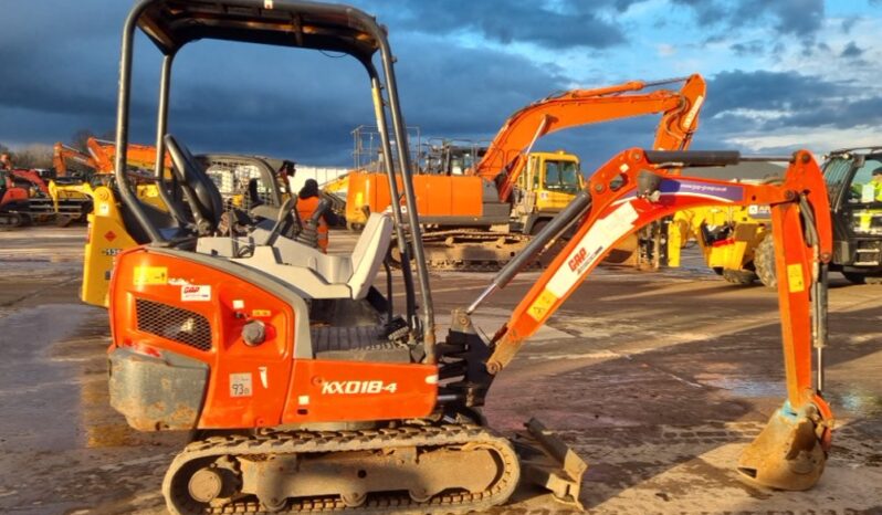 2018 Kubota KX018-4 Mini Excavators For Auction: Leeds – 5th, 6th, 7th & 8th March 2025 @ 8:00am full