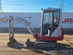 2018 Takeuchi TB216 Mini Excavators For Auction: Leeds – 5th, 6th, 7th & 8th March 2025 @ 8:00am full