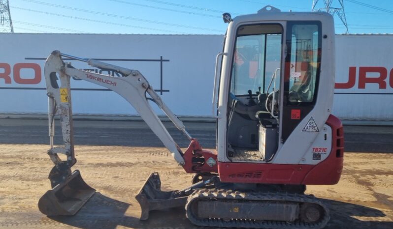 2018 Takeuchi TB216 Mini Excavators For Auction: Leeds – 5th, 6th, 7th & 8th March 2025 @ 8:00am full