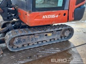 2015 Kubota KX016-4 Mini Excavators For Auction: Leeds – 5th, 6th, 7th & 8th March 2025 @ 8:00am full