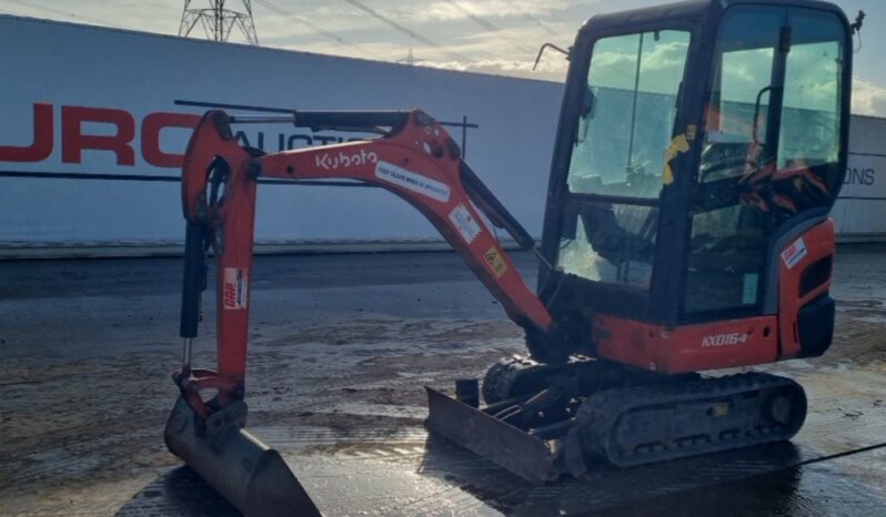 2015 Kubota KX016-4 Mini Excavators For Auction: Leeds – 5th, 6th, 7th & 8th March 2025 @ 8:00am